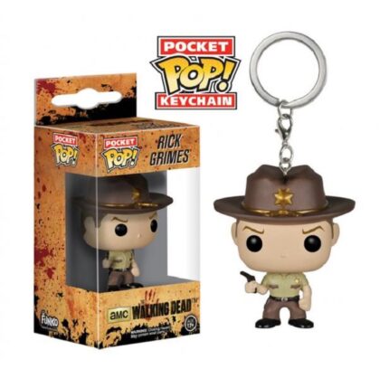 Chaveiro Keychain Pocket Pop - Walking Dead - Rick Grimes