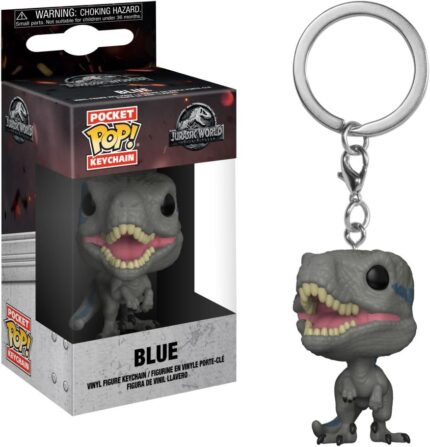 Chaveiro Keychain Funko Pop - Jurassic World 2 - Blue Velociraptor