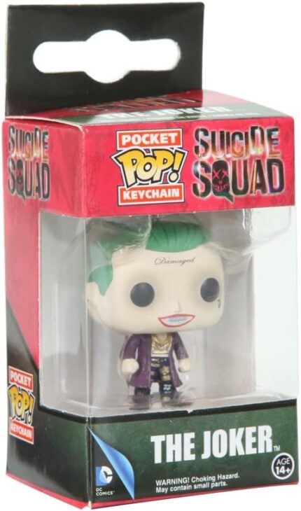 Chaveiro Keychain Funko POP - Suicide Squad - Joker Coringa