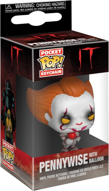 Chaveiro Keychain Pocket Pop  Funko - Pennywise With Ballon