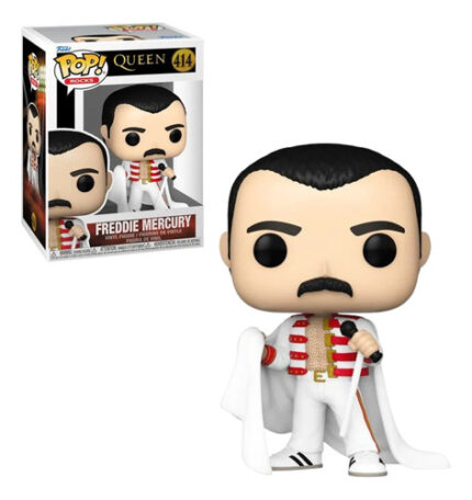 Funko Pop Freddie Mercury Com Capa 414 - Queen