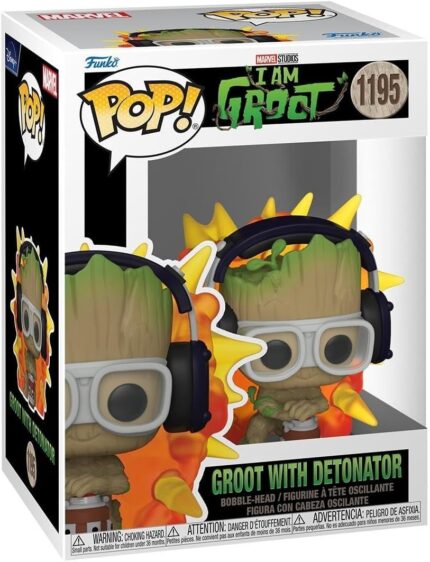 FUNKO POP! I AM GROOT - GROOT WITH DETONATOR 1195