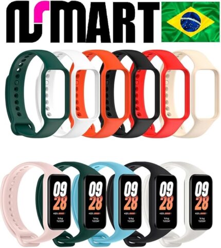 Pulseiras de silicone NSmart para Xiaomi MI Band 8 Active