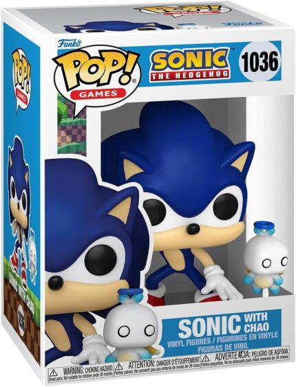 Funko Pop Sonic Com Chao 1036 - Sonic The Hedgehog