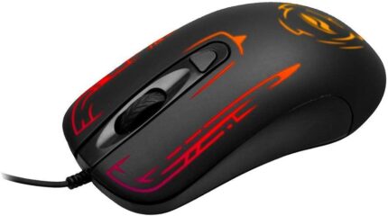 Mouse Gamer C3Tech  USB MG-12BK Preto - 2400 DPI Ambidestro 4 Botões, Botão com Regulagem de DPI, Sensor Óptico 601