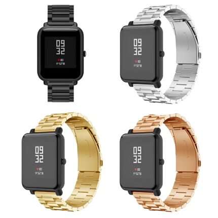 Pulseiras em aço metal 3 elos de 20mm