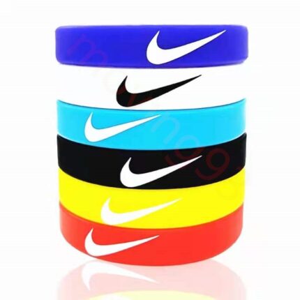 Pulseira Silicone da Moda Esportiva NK Logomarca NBA à prova d'água